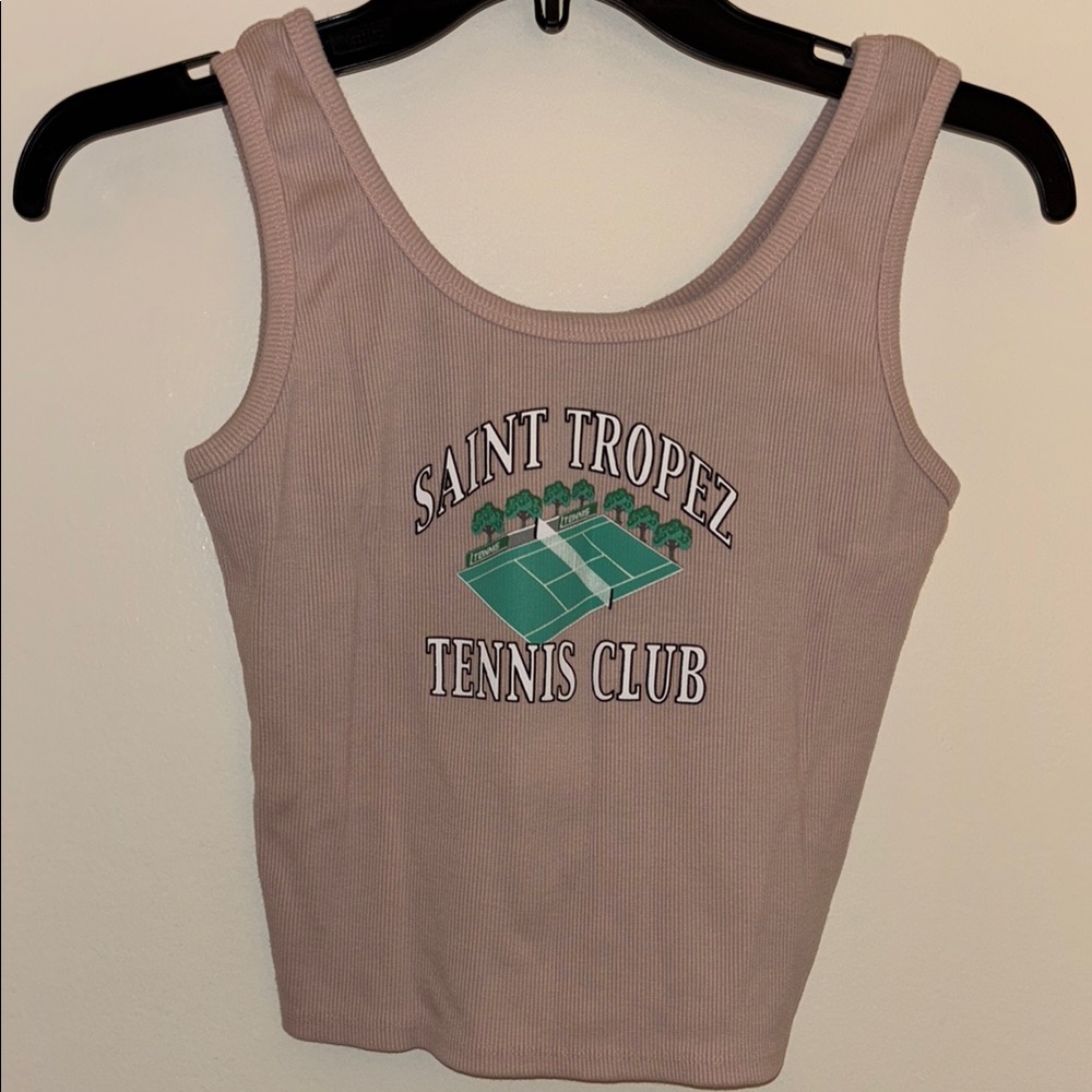 Saint Tropez Tennis Club Women's Tank Top - Pink